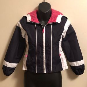 Static Little Girls Windbreaker/Rain Coat